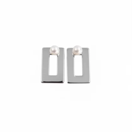 Boucles d'oreilles Dualité XS Argent