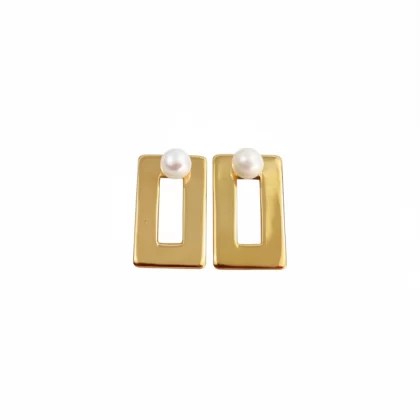 Boucles d'oreilles Dualité XS Plaqué or